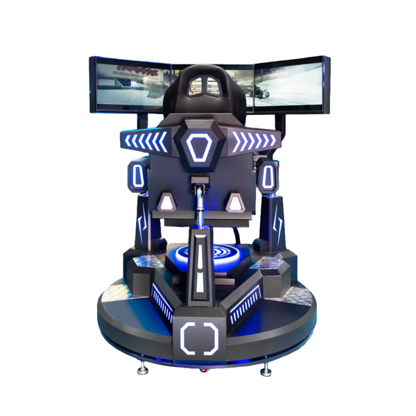 Three Screen Racing Car Simulator
